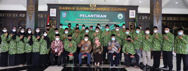 Pengurus Dewan Masjid Kabupaten Jombang Masa bakti 2021 - 2026