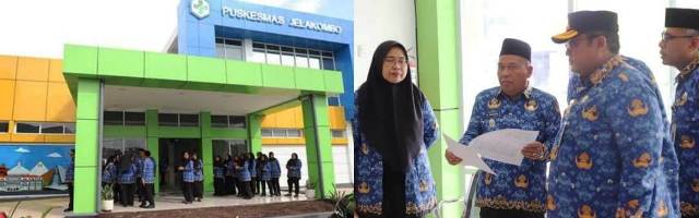 Sidak Proyek, Wakil Bupati Jombang Pastikan Kesiapan Puskesmas Jelakombo dan Kualitas Infrastruktur, Selasa (18/11/2025).