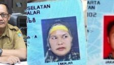 Kepala Dinas Dukcapil Kabupaten Jombang, Masduqi Zakaria (photo kiri), sedangkan photo kanan: ilustrasi KTP elektronik milik orang lain.                                                                             Photo istimewa/edit.