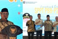 Momentum yang disaksikan jajaran perwakilan Forkopimda, Sekdakab Jombang Agus Purnomo, Staf Ahli, Asisten, Kepala OPD lingkup Pemkab Jombang, instansi vertical, Camat, Kepala Desa dan Koordinator Pemungut Pajak Desa se-Kabupaten Jombang ini membawa kabar gembira bagi masyarakat. 