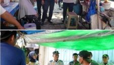 Kepala Dinas Perhubungan Kabupaten Jombang, Sugianto, S.Sos  melalui perwakilan Dishub, Bambang Tedjo (tengah) bersama tim sedang menyampaikan sosialisasi edukasi tentang tertib parkir dan jualan di pinggir jalan, Kamis (29/1/2026). 