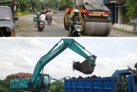 Kegiatan perbaikan jalan ruas Talunkidul – Kesamben sepanjang 3 KM dengan anggaran Rp 15 miliar sudah dikerjakan, sejak awal Januari 2026.