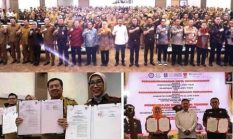 Kejati dan Gubernur Jatim Teken MoU, Seluruh Kejari dan Pemda Sepakati Perjanjian Kerjasama Pidana Kerja Sosial