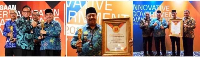 Penghargaan tersebut diterima langsung oleh Bupati Jombang, Warsubi, S.H., M.Si,. Bupati  menegaskan bahwa inovasi akan terus menjadi motor penggerak pembangunan daerah, Rabu (10/12/2025). 