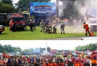 Apel Gelar Pasukan dipusatkan di Alun Alun Kabupaten Jombang pada Kamis (04/12/2025) pagi, dihadiri oleh Forkopimda Kabupaten Jombang, Sekdakab Jombang Agus Purnomo, Kepala Perangkat Daerah, perwakilan BPBD Provinsi Jawa Timur, Kepala Kantor SAR Kelas A Surabaya, Kepala BBWS Brantas, Ketua Tim Penggerak PKK Kabupaten Jombang, Ketua DWP Kabupaten Jombang, ratusan personel gabungan dari TNI, Polri, BPBD, relawan, dan organisasi mitra penanggulangan bencana.