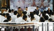 Hadir dalam acara do’a bersama Wakil Bupati Jombang, KH. Salmanuddin Yazid (Gus Salman), serta Kepala Cabang Dinas Pendidikan (Cabdindik) Wilayah Kabupaten Jombang, Dr. Eko Redjo Sunariyanto, S.Pd., M.Pd., Asisten Pemerintahan dan Kesra Setdakab Jombang Drs. Purwanto, MKP., Selasa (27/1/2026).