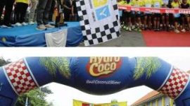 Wakil Bupati Jombang, Salmanudin, S.Ag., M.Pd., hadir untuk memberangkatkan peserta kegiatan lari santai 