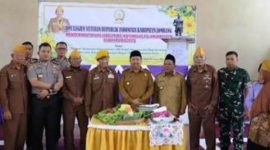 Kegiatan yang dilaksanakan pada Senin (5/1/2026) di Gedung Juang’45 Kabupaten Jombang ini  mengusung tema 