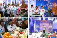 Mewakili Bupati Jombang Warsubi, S.H., M.Si., Wakil Bupati Jombang Salmanudin S.Ag., M.Pd didampingi Kepala Dinas Perdagangan dan Perindustrian (Disdagrin) Jombang, Drs. Suwignyo M.Si.,  menandai dimulai beroperasinya Pasar Buah Ploso pada, Rabu (7/1/2026) pagi.