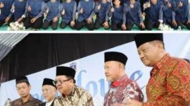 Acara ini turut dihadiri oleh Asisten, Kepala OPD terkait lingkup Pemkab Jombang, perwakilan Forkopimcam Bareng, Presdir Afco Group H. Agung Wicaksono, ST, serta  wali santri dan tokoh masyarakat setempat, Minggu (25/1/2026). Peresmian ditandai dengan penandatanganan prasasti oleh Bupati, yang kemudian dilanjutkan dengan sesi ceramah agama. 