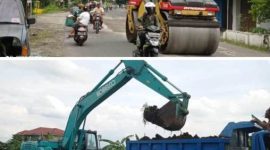 Kegiatan perbaikan jalan ruas Talunkidul – Kesamben sepanjang 3 KM dengan anggaran Rp 15 miliar sudah dikerjakan, sejak awal Januari 2026.