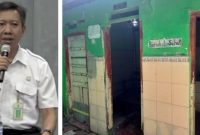 Photo kiri: Kepala Bidang Pembinaan SD Disdikbud Jombang Rhendra Kusuma, M.Pd.
Photo kanan: kondisi kamar mandi di sebuah lembaga pendidikan harus masuk pada data pokok pendidikan (dapodik) agar bisa mendapatkan bantuan keuangan untuk perbaikan. Photo: istimewa/edit
