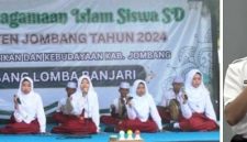Photo kiri, Dokumentasi Kegiatan Keagamaan Islam Tahun 2024, photo kanan, Rhendra Kusuma, Kabid Pembinaan SD Dinas Pendidikan dan Kebudayaan Jombang. Photo: istimewa/edit