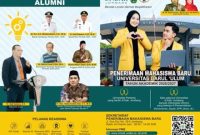 Brosur pendaftaran kuliah calon mahasiswa baru tahun akademik 2026/2027 di Universitas Darul Ulum (UNDAR) Jombang, buka setiap hari Sabtu sampai dengan Kamis, pukul 08.00 - 14.00 WIB. Photo brosur: istimewa.