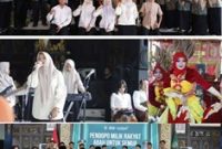 Turut hadir dalam kegiatan di Pendopo Kabupaten Jombang,  Ketua Tim Penggerak PKK Kabupaten Jombang Yuliati Nugrahani Warsubi, Wakil Bupati Jombang Salmanudin, S.Ag., M.Pd., beserta Ning Ema Erfina Salmanudin Yazid., Sekdakab Jombang Agus Purnomo S.H., M. Si., beserta Ketua DWP Kabupaten Jombang Lilik Agus Purnomo, serta asisten, staf ahli, dan kepala OPD terkait, Sabtu (14/2/2026). 

