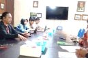 Tampak suasana dialogis antara pihak PJTKI (kiri) dan perwakilan UNDAR (Agus Raikhani/kedua dari kanan) saat dilakukan MoU beberapa pekan lalu, di lingkup Kampus Undar, Jl. Gus Dur No 29A, Jombang. 