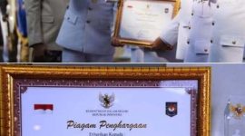 Raihan prestasi ini tertuang dalam Surat Keputusan Menteri Dalam Negeri Nomor 100.2.7-739 Tahun 2026 tentang Hasil Evaluasi Penyelenggaraan Pemerintahan Daerah secara Nasional Tahun 2025. 