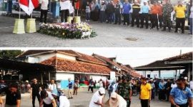 Acara yang berlangsung sejak pukul 07.00 WIB, Sabtu (6/6/2026) ini dihadiri perwakilan Forkopimda, Forkopimcam Ploso, perwakilan ASN, TNI, Polri, tokoh masyarakat, aktivis lingkungan, hingga ratusan pelajar dari sekolah Adiwiyata.