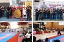 Rangkaian Pembukaan Kejuaraan Karate Piala Kapolres Jombang JKC Open 2026 berlangsumng di Gelor Abi As’ad UNIPDU, Peterongan Jombang, Sabtu (6/6/2026). Photo: https://layang.co