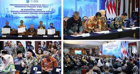 Penandatanganan ini menjadi komitmen dalam memperkuat promosi dan sinergi investasi di tingkat regional.