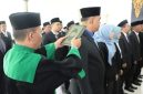 Pelantikan dipimpin langsung oleh Bupati Jombang Warsubi, S.H., M.Si., dihadiri Wakil Bupati Salmanudin, S.Ag., M.Pd., Sekda Agus Purnomo, S.H., M.Si., beserta jajaran Staf Ahli, Asisten dan Kepala Perangkat Daerah, Kamis (9/7/2026).