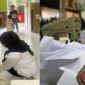 Proses pengukuran seragam siswa SD dan tahap penjahitan seragam gratis untuk siswa SMP di Kabupaten Jombang sedang berlangsung, dibagikan pada ajaran baru semester ganjil 2026/2027. Photo: istimewa/edit.
