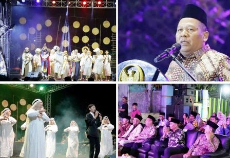 Hadir mewakili Warsubi Bupati Jombang, Wakil Bupati Salmanudin (Gus Wabup) menyampaikan apresiasi setinggi-tingginya dari Pemerintah Kabupaten Jombang atas terselenggaranya festival ini, bertempat di Dusun/Desa Kendalsari, Kecamatan Sumobito, Kabupaten Jombang. Minggu (9/8/2026). Photo: istimewa/dinas kominfo pemkab jombang.