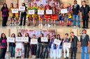 Photo bersama para juara PORKAB Cabor Dancesport Tahun 2026 bertempat di Garden Café & Resto, Jombang, Minggu (23/8/2026). Photo atas Juara Tradisional Dancesport dan photo bawah kategori Hip Hop. Photo: https://layang.co