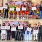 Photo bersama para juara PORKAB Cabor Dancesport Tahun 2026 bertempat di Garden Café & Resto, Jombang, Minggu (23/8/2026). Photo atas Juara Tradisional Dancesport dan photo bawah kategori Hip Hop. Photo: https://layang.co