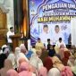 Gus Salman Wakil Bupati mewakili Bupati Warsubi menghadiri Pengajian Umum Peringatan Maulid Nabi Muhammad SAW 1448 H di Masjid Agung Baitul Mukminin, Jombang, Senin (24/8/2026) malam. 