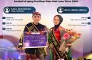 Guk Ramadhani Mulyawan (Raka Ramadhani) menyabet gelar Wakil III Raka Jawa Timur 2026, Top 10 Raka Program Berdampak, serta Top 10 Raka Busana Terbaik. Yuk Annisa Indah (Raki Annisa) menembus jajaran Top 10 Raki Jawa Timur 2026 dan Top 10 Raki Program Berdampak. Photo: istimewa/Dinas Kominfo Kabupaten Jombang.