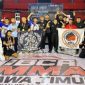 Kontingen Kabupaten Jombang pose bersama usai mengikuti Kejuaraan Provinsi Jawa Timur Cabor Indonesia Beladiri Campuran Amatir-Mixed Martial Arts (IBCA MMA), Minggu (20/9/2026). Photo: istimewa