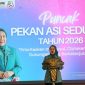 Ketua TP PKK Kabupaten Jombang Yuliati Nugrahani Warsubi mengajak seluruh kader hingga tingkat desa untuk aktif mendampingi para ibu hamil dan menyusui. Photo: Istimewa